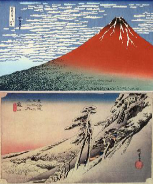 江戸木版画の画像