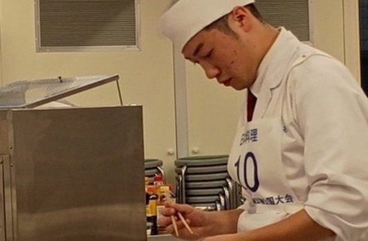 【銅賞】日本料理 川口　大廣	 選手